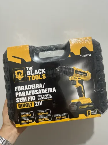 Parafusadeira/Furadeira 21v Black Tools