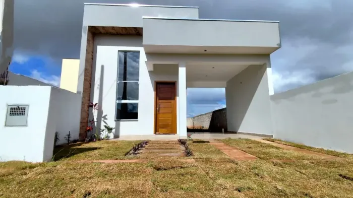 Casa nova de 70m, 2 quartos, Bairro Jardim Florido, Capivari/SP