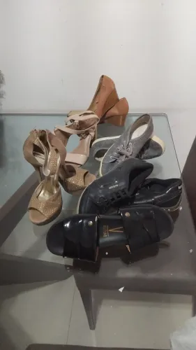 Lote Sapato Feminino Nº 36 - 6 Pares Por R$60 (Saindo a R$10 Cada!)