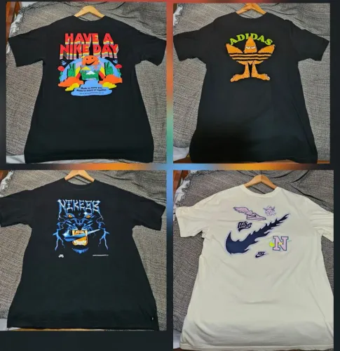 Camisetas Adidas e Nike (kit)