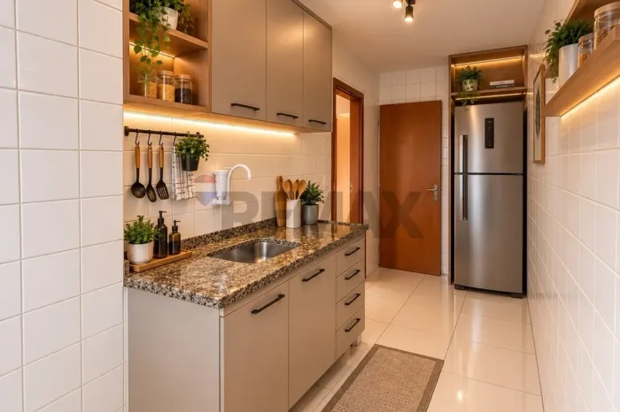 'Seu novo lar: Apartamento com 3 Quartos, 1 suíte , 2 banheiro , 1 vaga de garagem , 62 m²