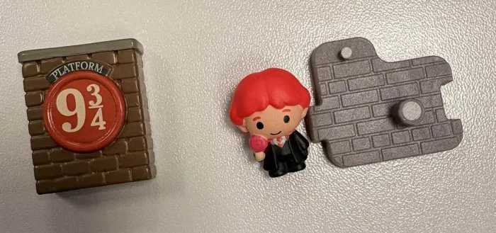 Mini Harry Potter cacau show vagão