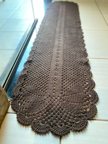 Passadeira de crochê