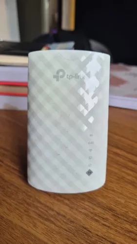 Repetidor de Sinal Wi-Fi TP-Link RE200, versão 5.0, Dual Band AC750