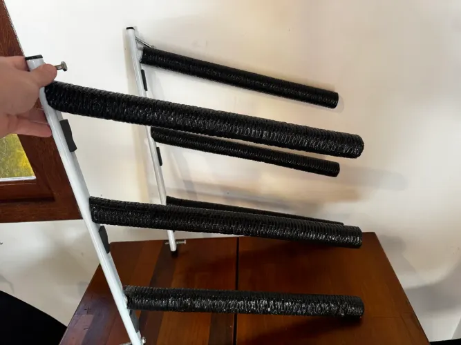 Suporte 3x prancha surf de metal