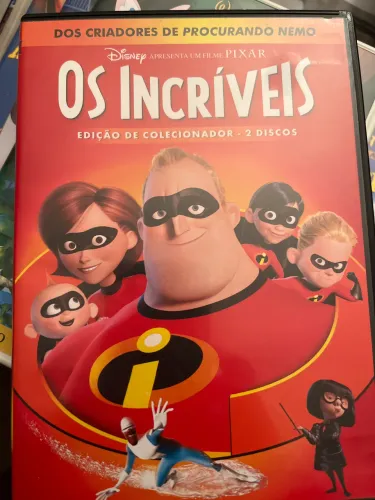 Dvd coleção Disney os incríveis- edição colecionador