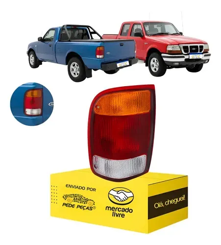 Lanterna Traseira Ford Ranger 1998 99 00 01 02 2023 Esquerda Esquerdo/motorista