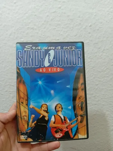 Dvd Show Sandy e Junior era uma vez em ótimo estado