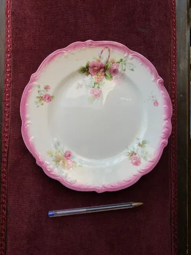 Prato em porcelana inglês (ref:153)