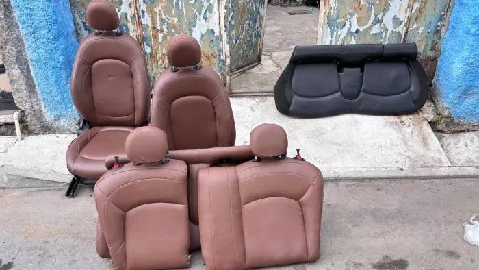 Bancos mini cooper one 2015 caramelo