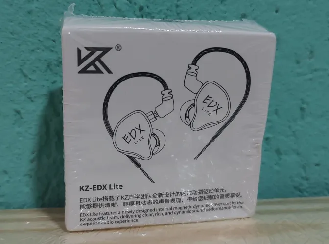 Fone de Ouvido KZ EDX Lite original c/ microfone Novo