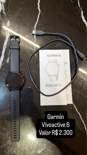 Vendo Relógio Garmin VivoActive 6