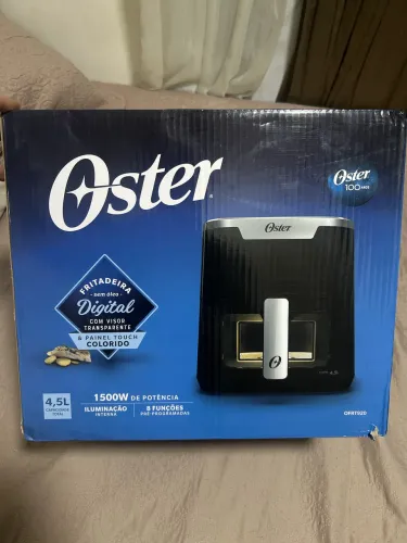 Fritadeira Digital Touch Oster 4,5L com Visor Transparente - 127V