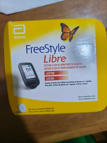 Kit FreeStyle Libre (Sensor Lacrado + Leitor Testado)