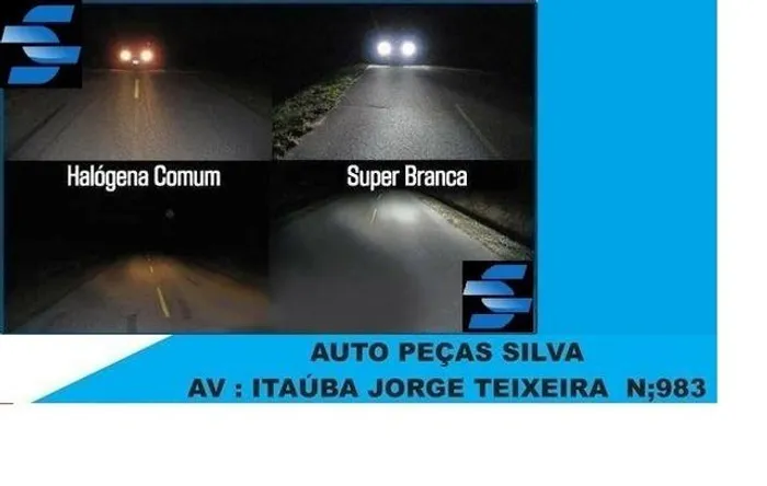 Lâmpada super Branca Para Carro Automotivo Efeito xénon clarear sasa