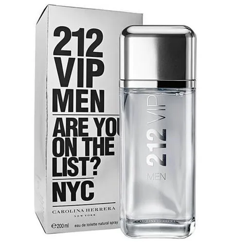 Perfume 212 VIP Men 200 ml Importado Original