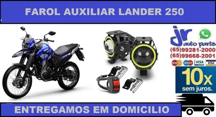 Par Farol Auxiliar Milha Yamaha Lander 250 Eyes Engels U7