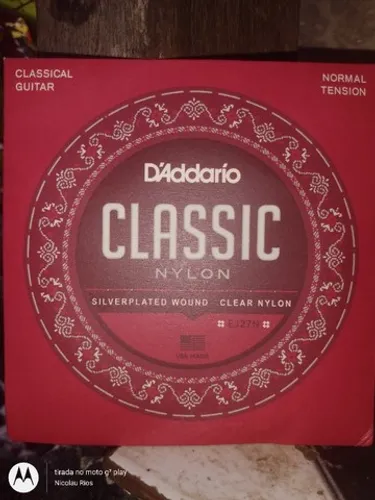 Cordas Violão Nylon Daddario Classic