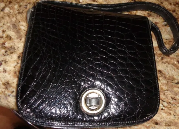 Bolsa Charles Jourdan Paris (crocodile Handbag)