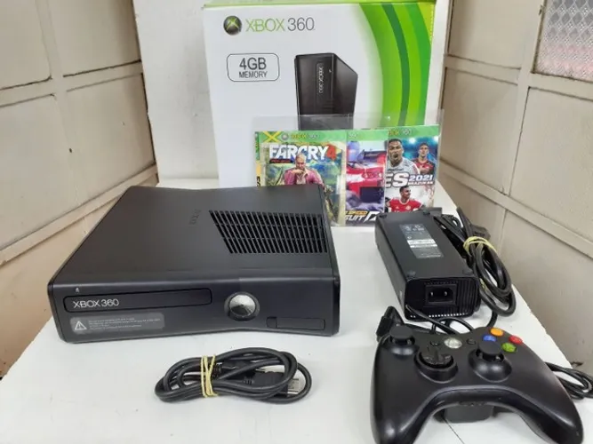 Xbox 360 slim/ super slim c/ 3 meses de garantia