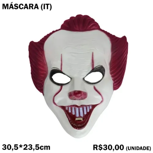 Máscara It A Coisa Vermelha