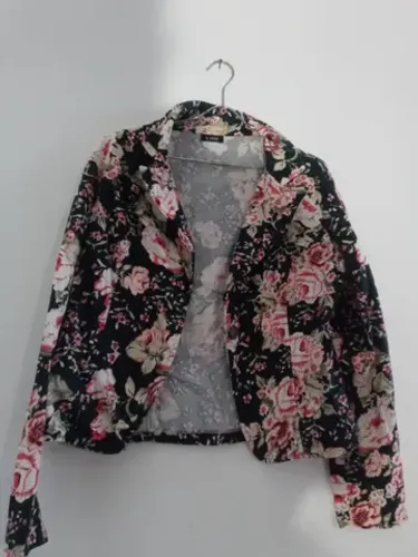 Blazer feminino estampado