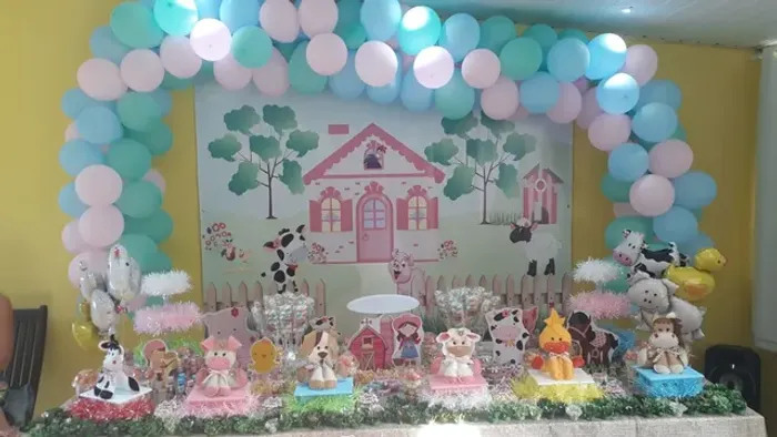 Decoraçao festa infantil ( fazendinha )