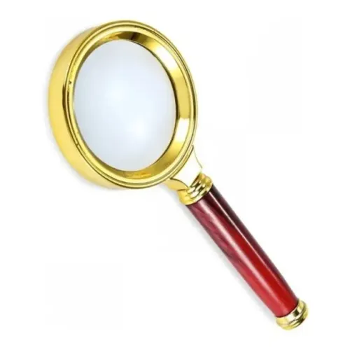 Lupa com Lente de Aumento Zoom 10x Medida 90mm
