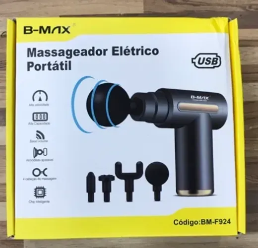 Massageado Elétrico Portátil B-Max BM-F924