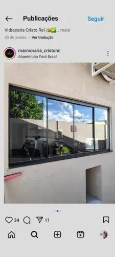 Janelas de Alumínio e Vidro temperado para sua casa