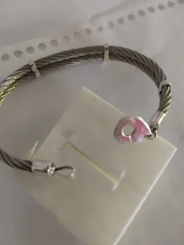 Pulseira com prata 950