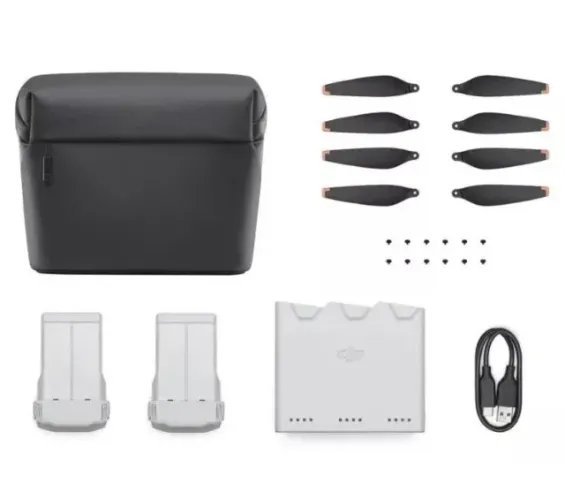 Kit Plus Dji Mini 3 Pro e Mini 4 Pro - Combo Fly More (47 Minutos) Novo Lacrado