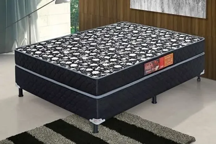 Cama box casal com molas