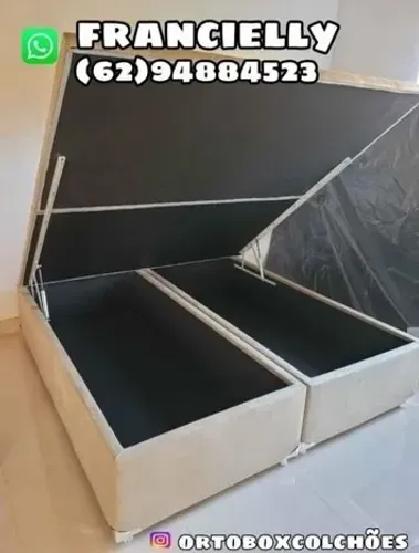 Cama Box Baú Super king estrutura reforçada