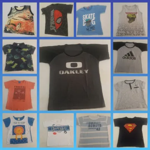 Lote de menino 3 anos 38 PCs