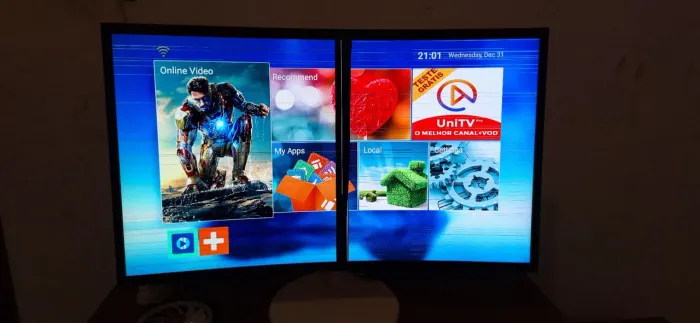 Monitor Samsung 32" Curvo com Defeito 