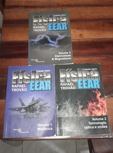 Coleçao Física Eear - Rafael Trovao - 3 volumes