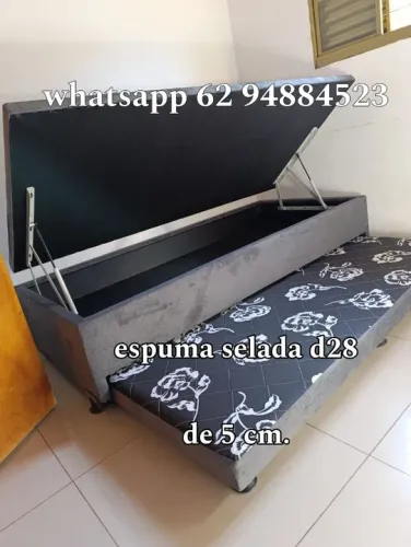 Box baú solteiro com auxiliar direto da fabrica.