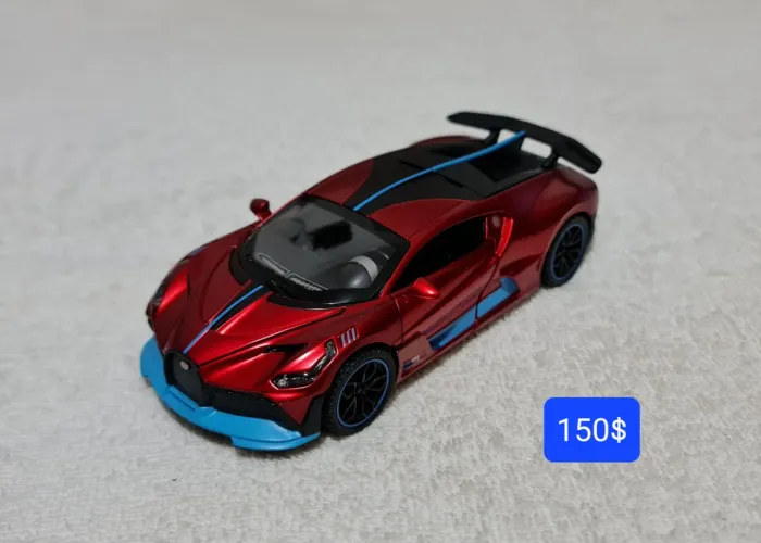Carrinho miniatura da Bugatti