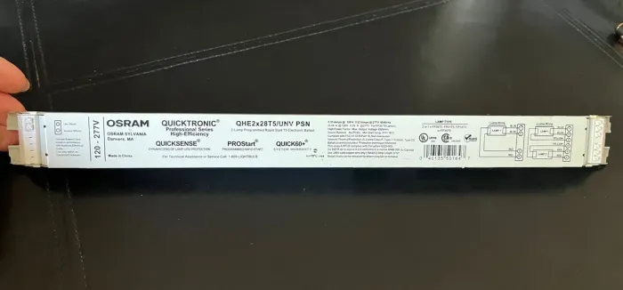 Reator eletrônico QHE 2x28T/UNV PSN Bivolt OSRAM