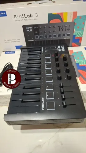 Teclado Controlador Arturia Minilab 3 - NOVO - Aceito Troca - Dividimos em até 12X