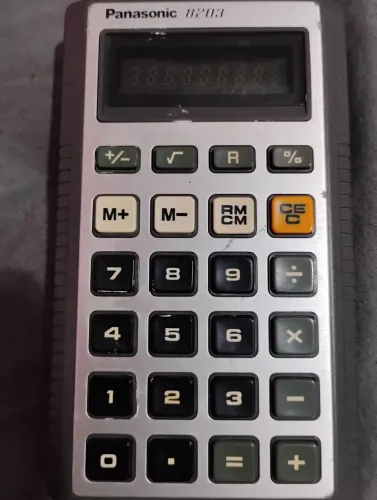 Calculadora de Bolso Panasonic