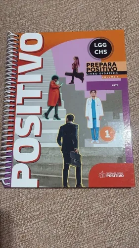Apostila: Prepara Positivo - Volume 1 - Arte -(Livro didático) - Ensino médio