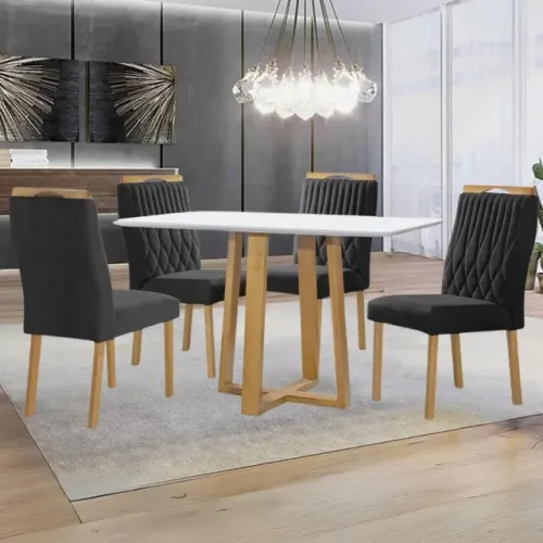 Mesa de Jantar Pedro 1,20m Pague na Entrega!