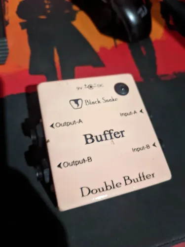 Pedal Double Buffer Black Snake