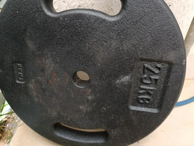 PROMOÇÃO Anilha de ferro 25kg UNIDADE