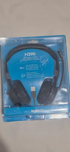 Headset USB Logitech H390 com microfone