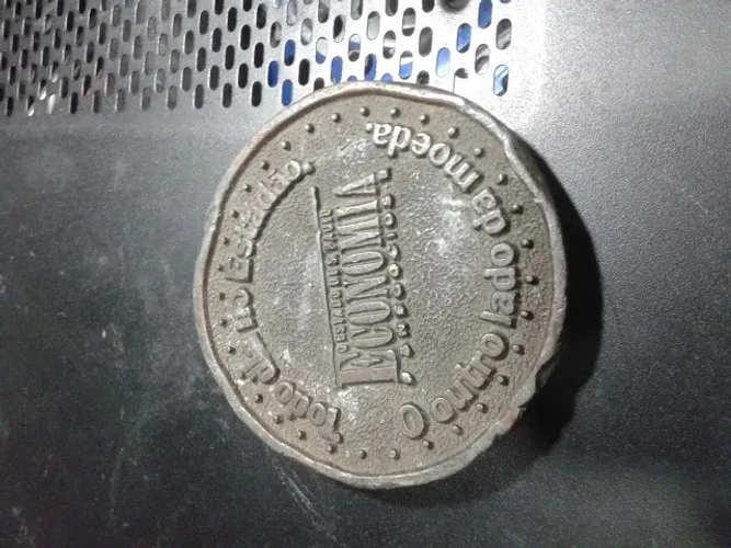 antigo peso de papel jornal estadão