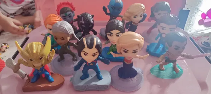 Coleção de miniaturas Marvel- Personagens incríveis! 