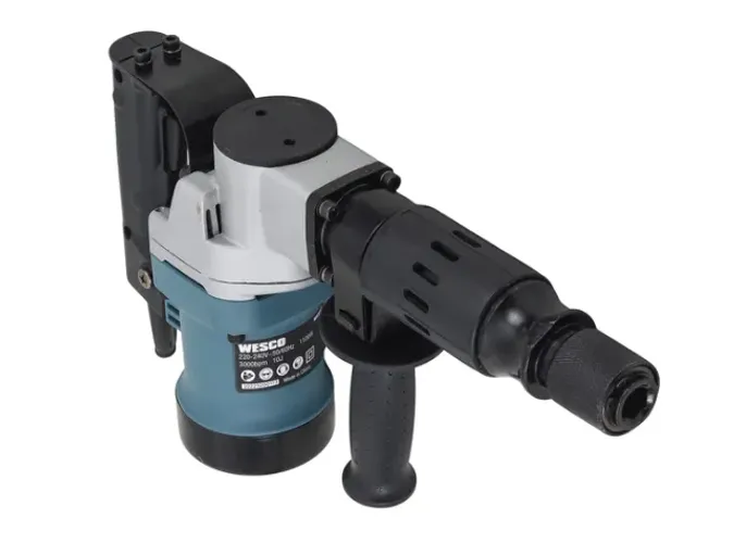 WS3203K Martelo Demolidor Rompedor Wesco com Acessórios Hexagonal 1100W